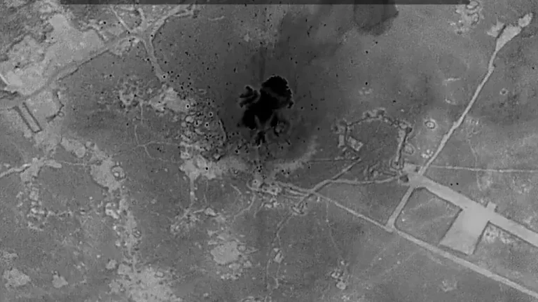 US military strikes Islamic State group targets in Syria, officials say